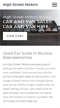 Mobile Screenshot of highstreetmotors.com